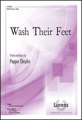 Wash Their Feet SATB choral sheet music cover